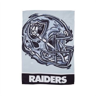 Las Vegas Raiders - Helmet Suede GDN JPA Garden Flag