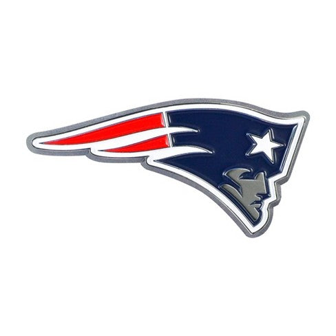 New England Patriots - Logo 3" x 3.2" Metal Auto Emblem