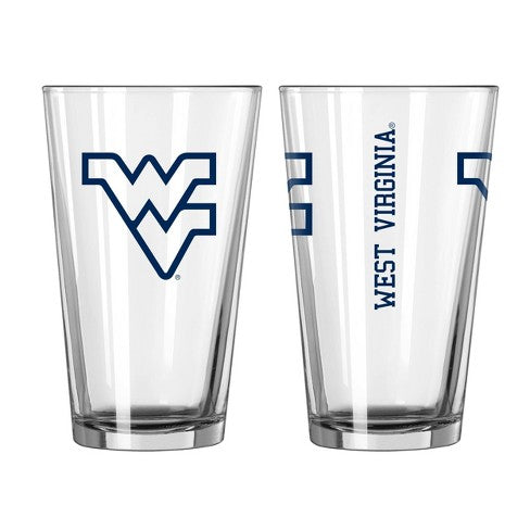 West Virginia - 16oz Gameday Pint Glass