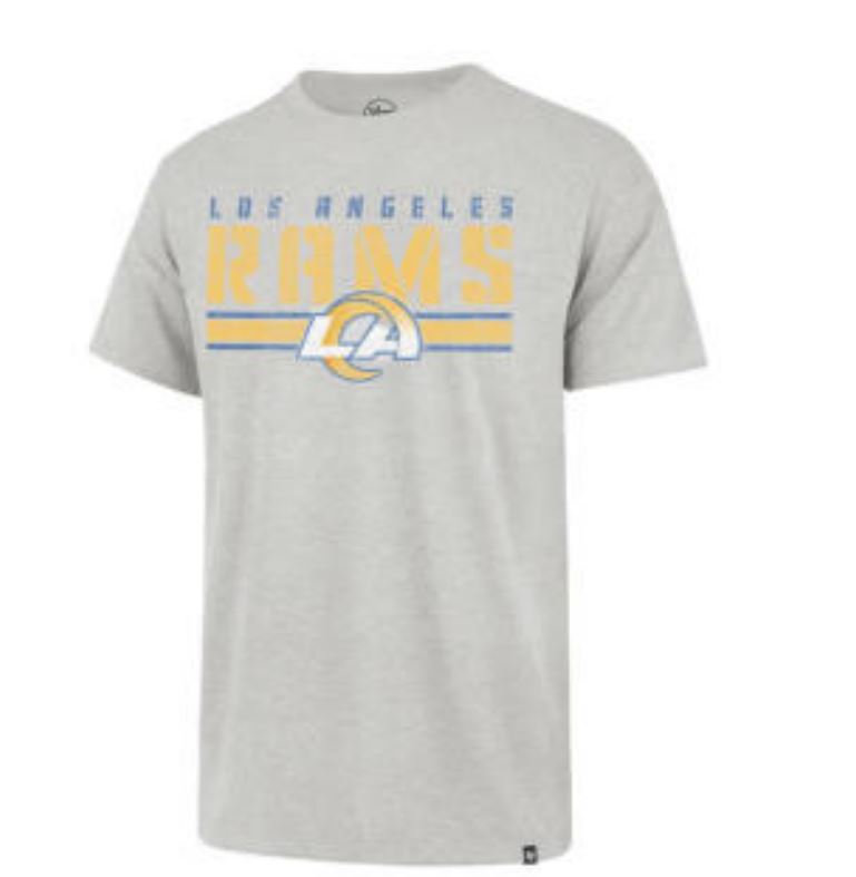 Los Angeles Rams - Stripe Grey T-Shirt