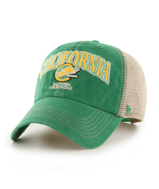 Carolina Golden Seals - Vintage Kelly Tuscaloosa Clean Up Hat, 47 Brand