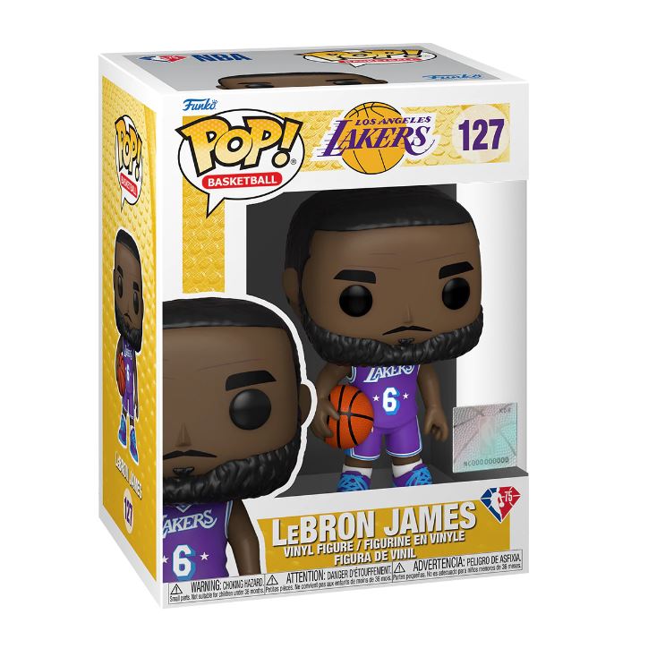 Funko POP! NBA: Lakers 21-22 City Edition - Lebron James