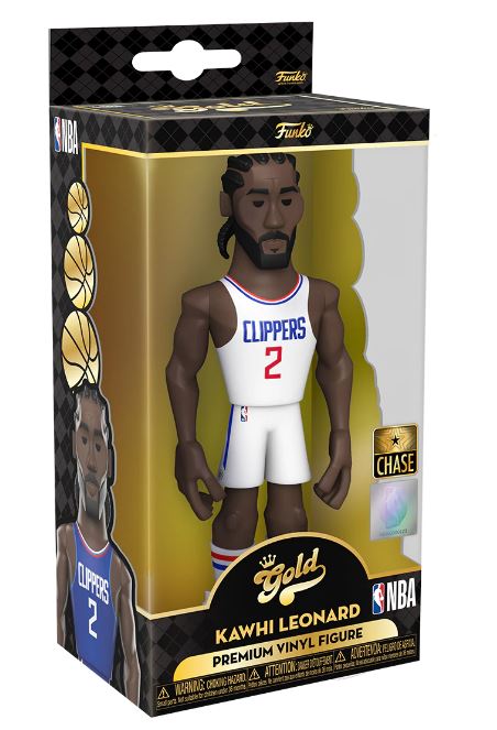 Funko NBA: Los Angeles Clippers - Kawhi Leonard Vinyl Gold 5" Figure (with Chase)
