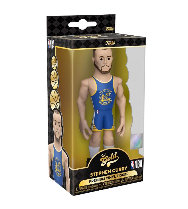 Funko POP! Gold 5'' NBA Stephen Curry - Warriors (with Chase)