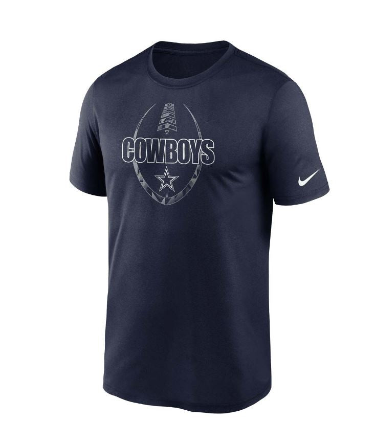 Dallas Cowboys - Nike Mens Icon Legend Short Sleeve T-Shirt