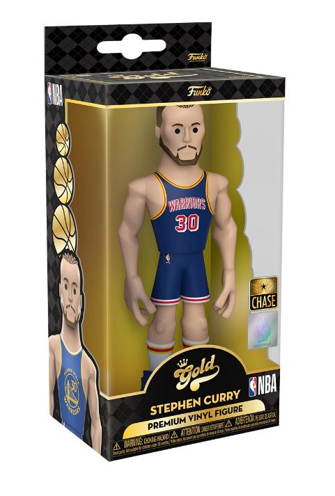 Funko POP! Gold 5'' NBA Stephen Curry - Warriors (with Chase)