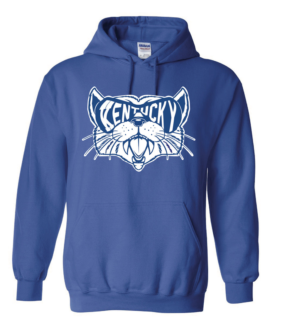 Kentucky Wildcats - Blue Cat Hoodie