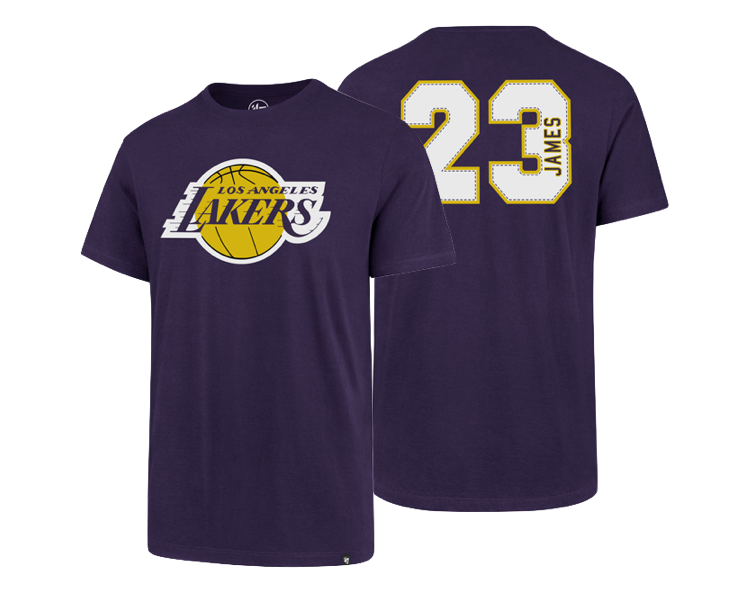 Los Angeles Lakers LeBron James NBA Player MVP Super Rival T Men