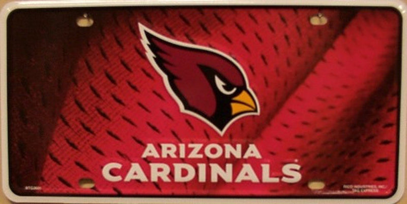 Arizona Cardinals - Old Logo License Plate