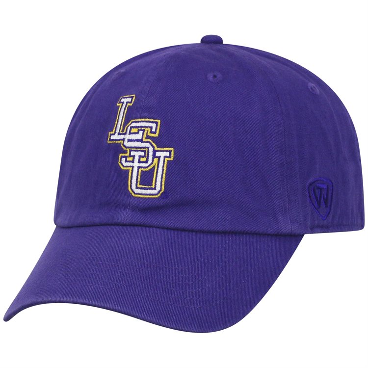 LSU Tigers - Purple Crew Adjustable Hat, Top of the World