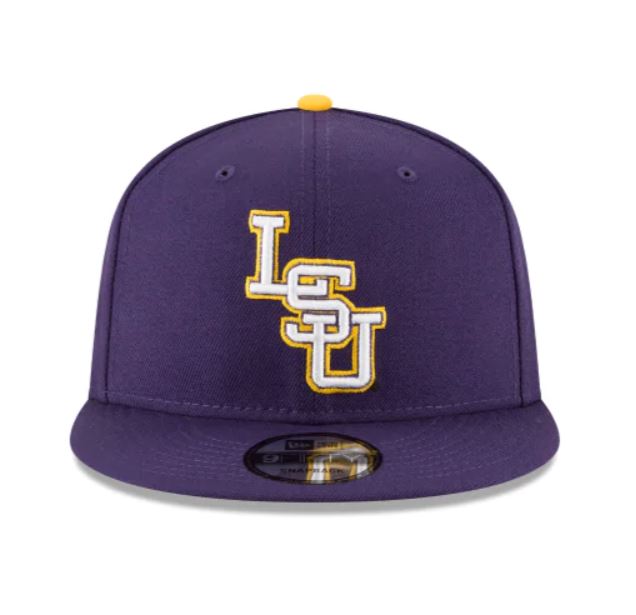 New Era LSU Tigers Purple 9FIFTY Snapback Hat