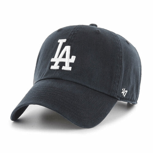 Los Angeles Dodgers - Black Clean Up Hat, 47 Brand