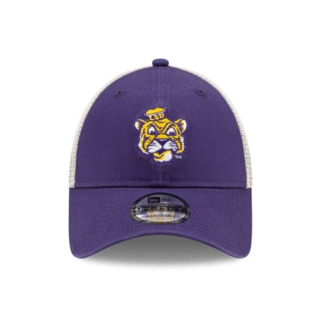 LSU Tigers  9Forty Trucker Hat