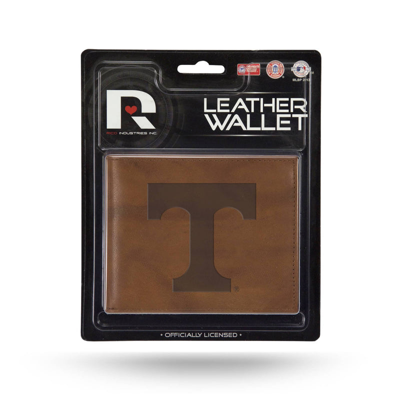 Tennessee Volunteers Embossed Leather Bill-Fold (Man-made Interior)