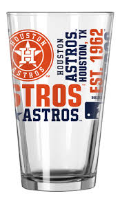 MLB Houston Astros  Pint Glass
