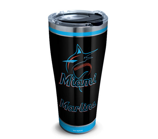 Miami Marlins - MLB Home Run Stainless Steel with Hammer Lid