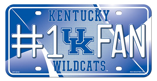 Kentucky Metal - License Plate Tag