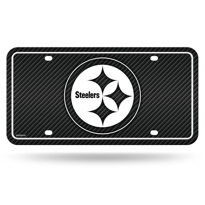 Pittsburgh Steelers - Metal License Plate