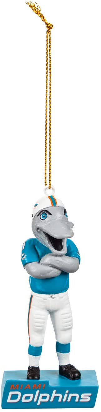 Miami Dolphins Mascot Statue Ornament 