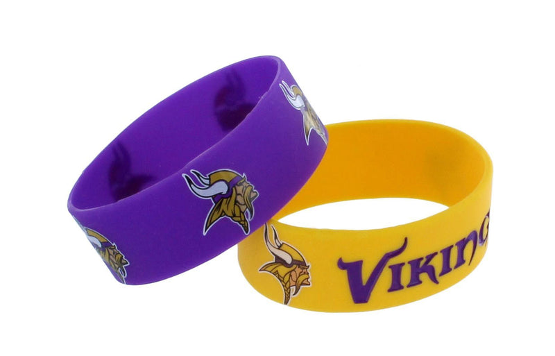 Minnesota Vikings 2 Pack Bracelets