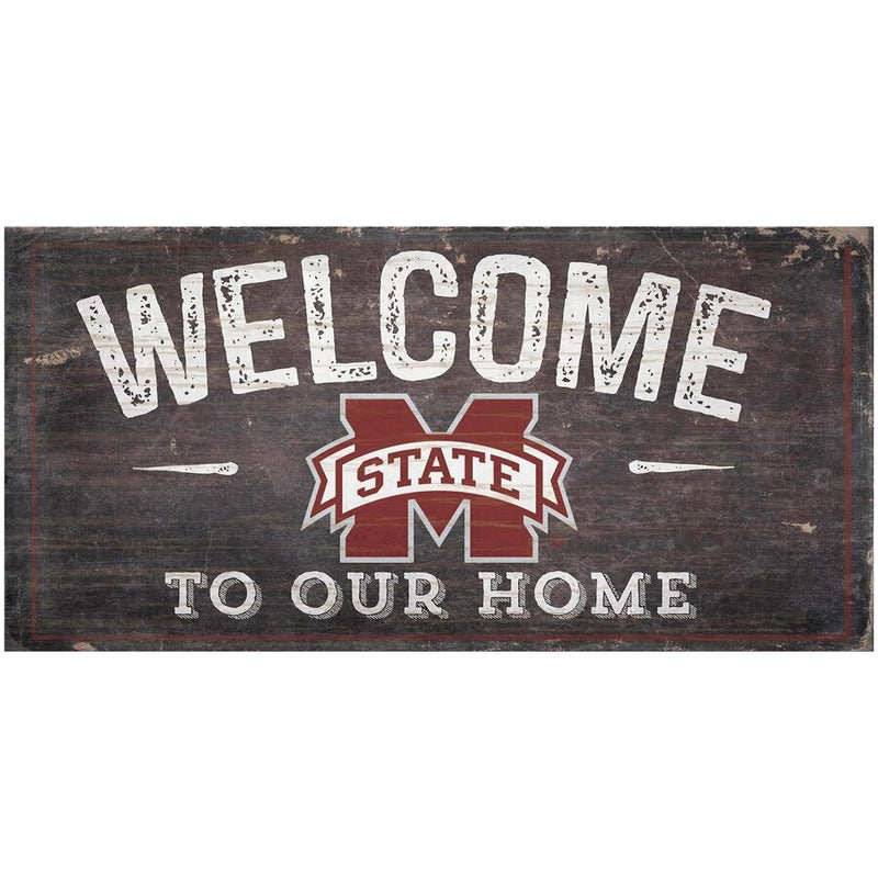 Mississippi State Bulldogs - Welcome to Our 6" x 12" Home Sign