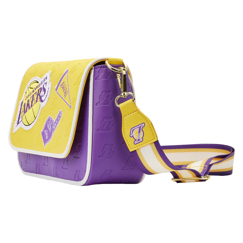 Los Angeles Lakers - NBA Patch Icons Crossbody Bag