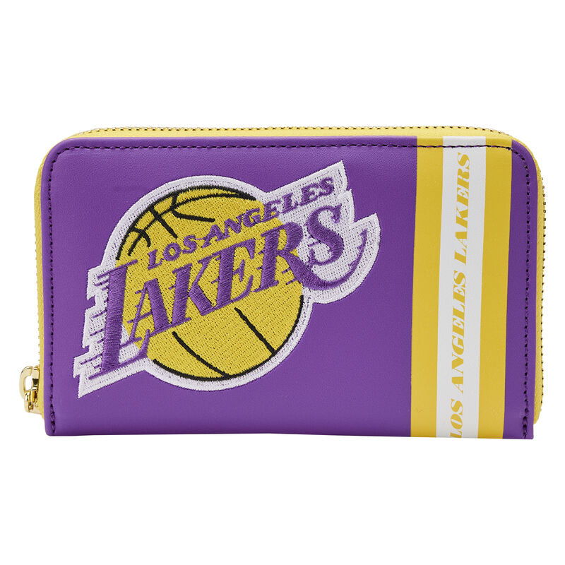 Los Angeles Lakers - NBA Patch Icons Zip Around Wallet
