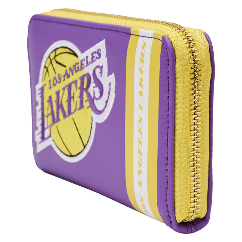 Los Angeles Lakers - NBA Patch Icons Zip Around Wallet