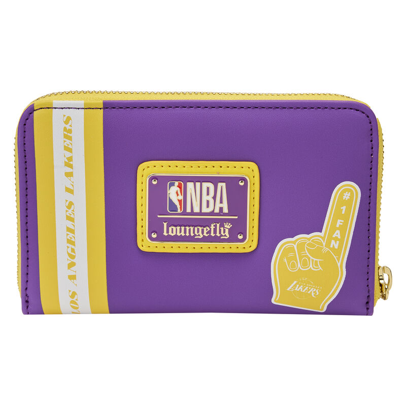 Los Angeles Lakers - NBA Patch Icons Zip Around Wallet