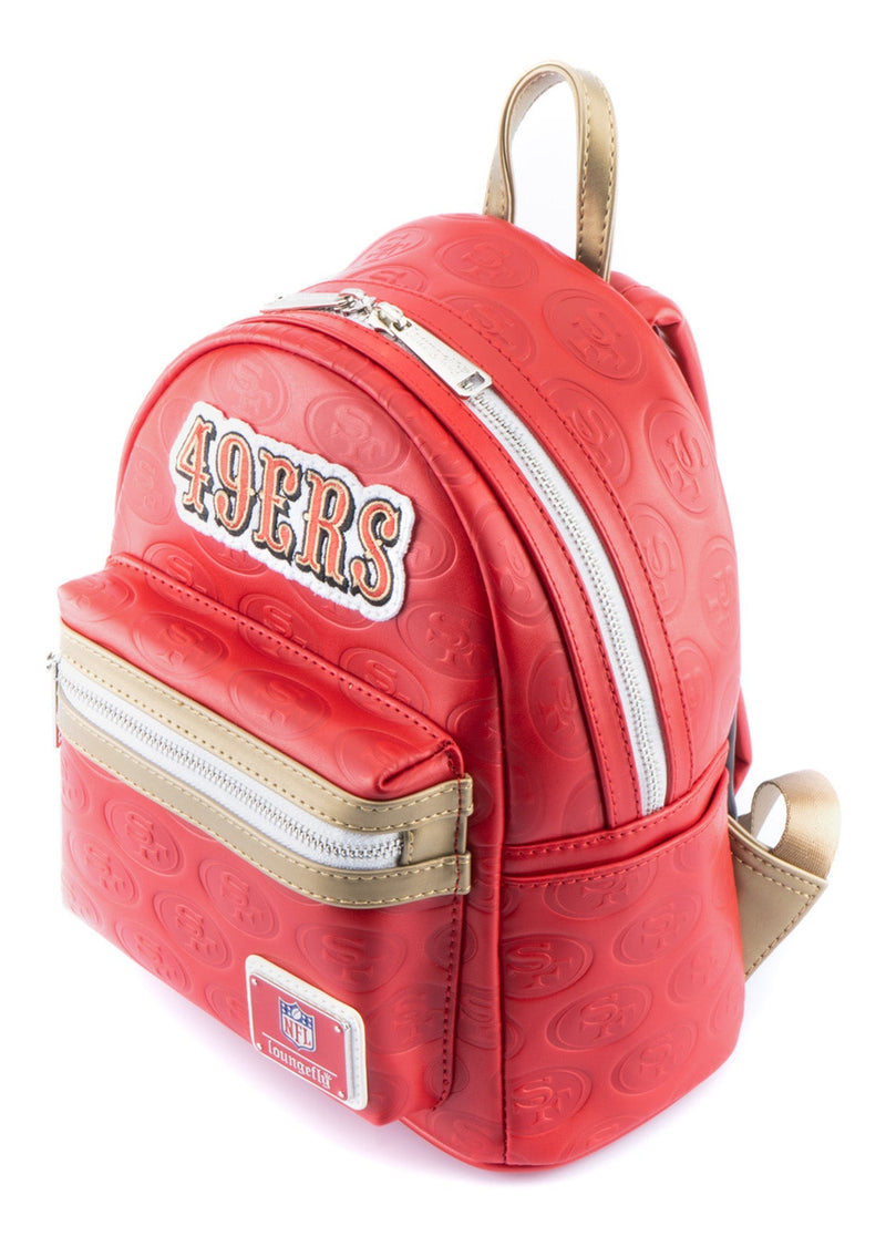 San Francisco 49ers - NFL Logo AOP Mini Backpack