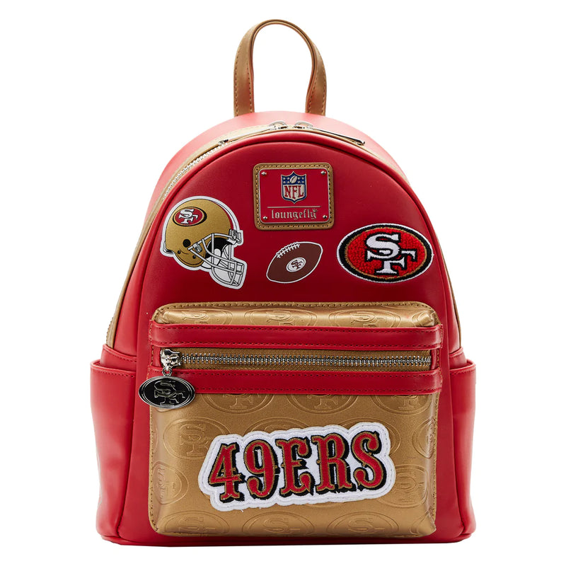 San Francisco 49ers - NFL Patches Mini Backpack