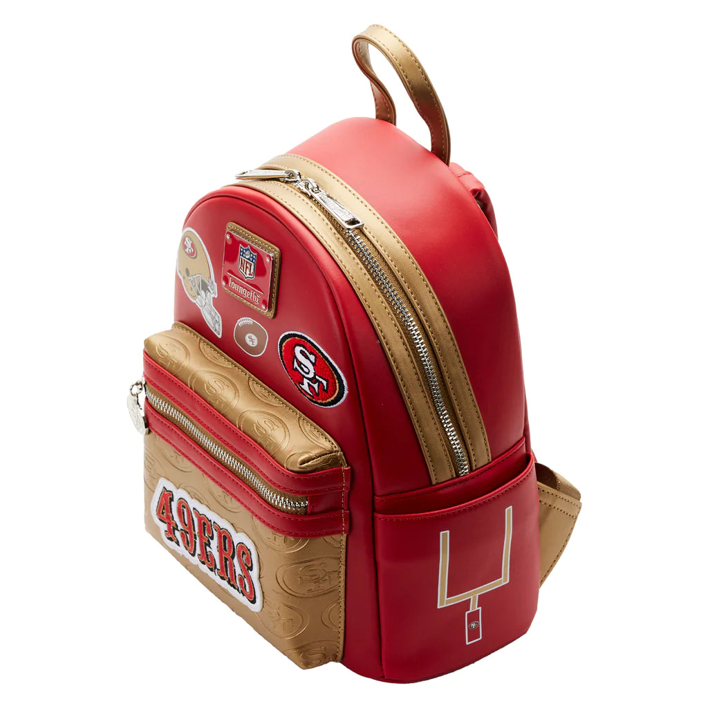 San Francisco 49ers - NFL Patches Mini Backpack