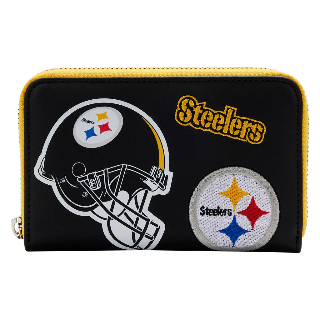 Pittsburgh Steelers - NFL Patches Zip Around Wallet