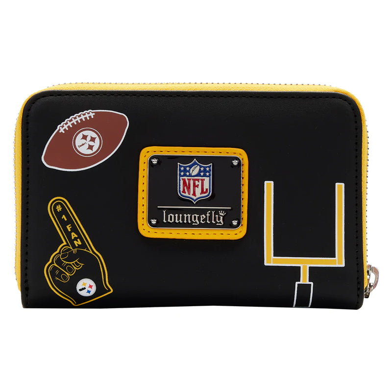 Pittsburgh Steelers - NFL Patches Zip Around Wallet