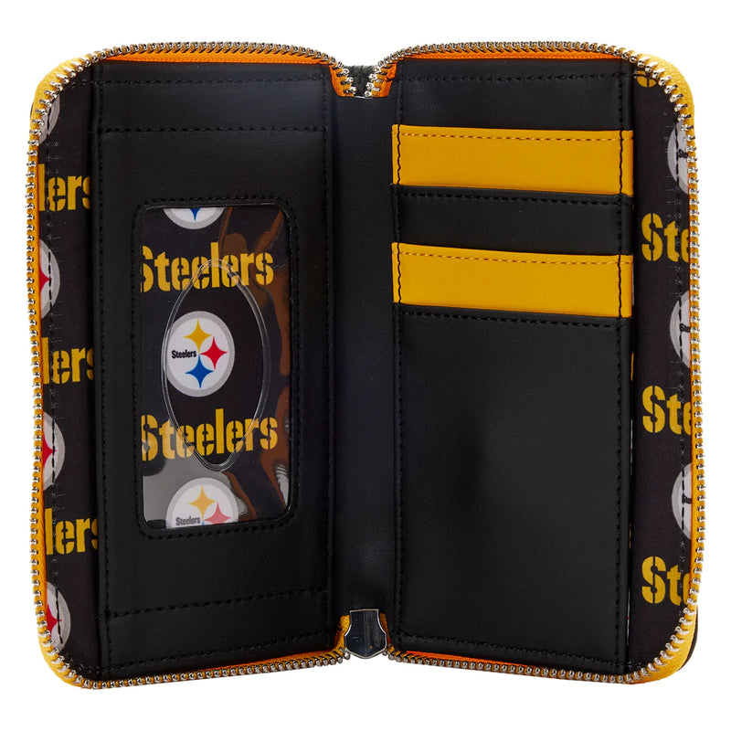 Pittsburgh Steelers - NFL Patches Zip Around Wallet