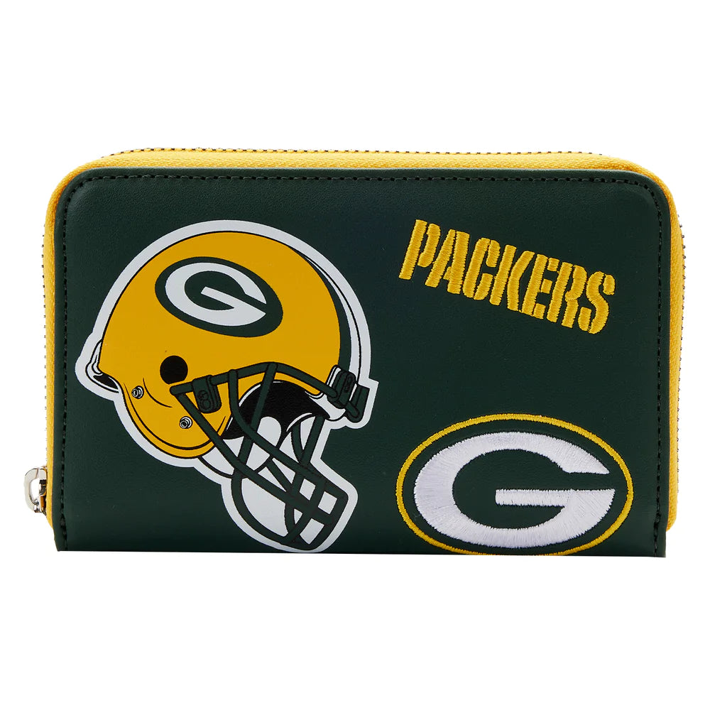 Green Bay Packers - NFL Patches Zip Around Wallet