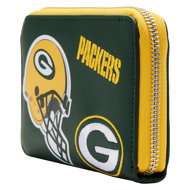 Green Bay Packers - NFL Patches Zip Around Wallet