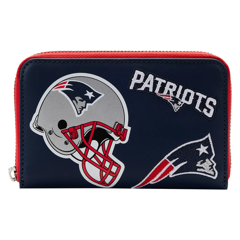 New England Patriots - NFL Patches Zip Around Wallet
