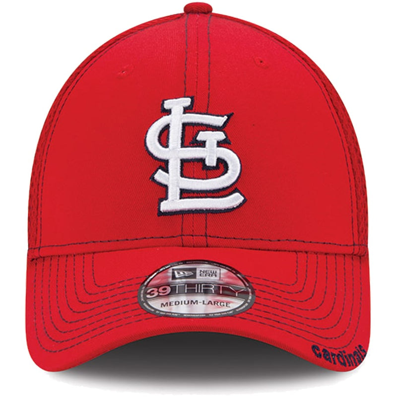 St. Louis Cardinals - Red Neo 39Thirty Stretch Fit Hat, New Era