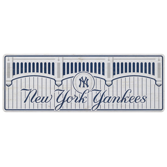 New York Yankees MDF Wood Wall Art