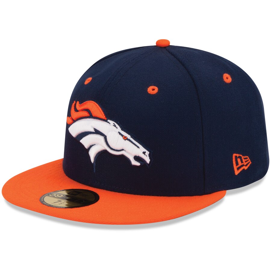 New Era Denver Broncos 2Tone 59FIFTY Fitted Hat - Navy