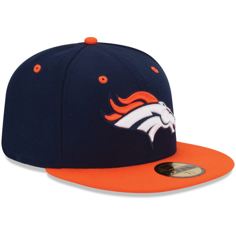 New Era Denver Broncos 2Tone 59FIFTY Fitted Hat - Navy