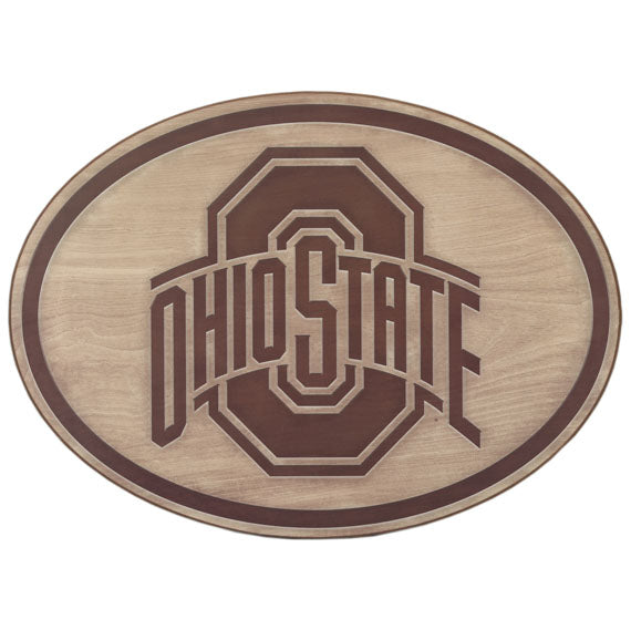Ohio State University Logo Wood Wall Décor