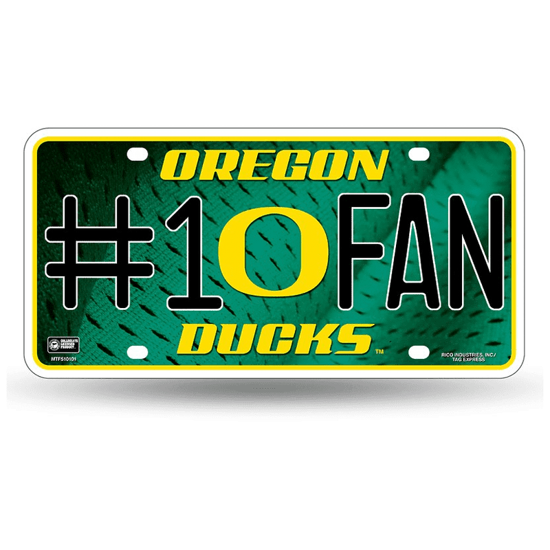 Oregon Ducks - Metal License Plate Tag