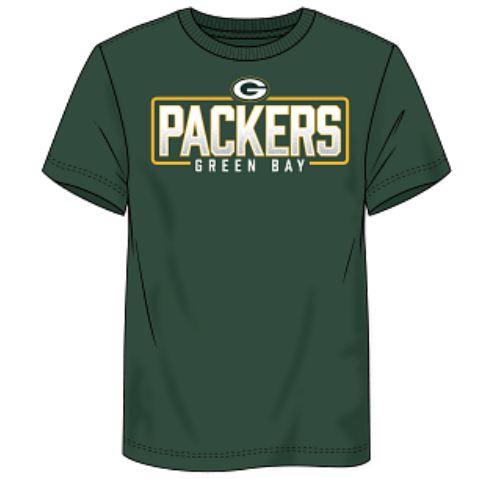 Green Bay Packers - Men's Iconic Cotton Team Physicality T-Shirt