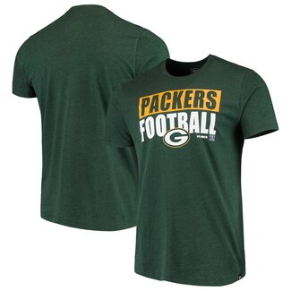 Green Bay Packers Dark Green Blockout Club T-Shirt Men's 