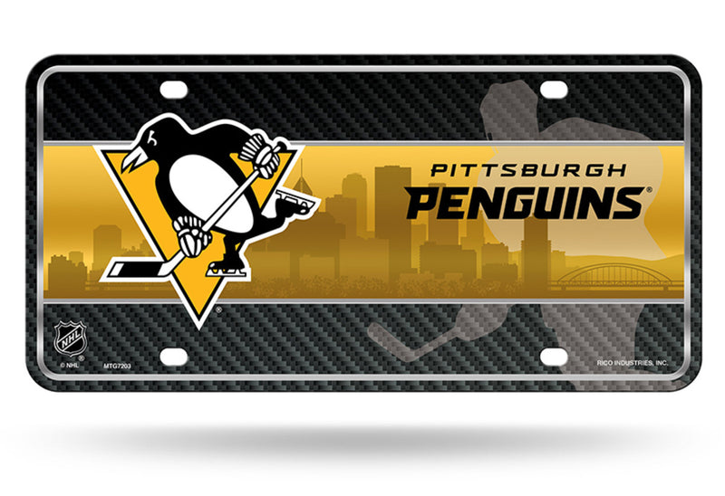 Pittsburgh Penguins License Plate