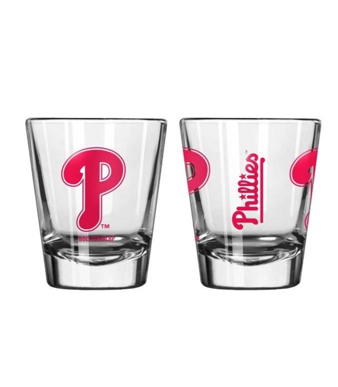 Philadelphia Phillies Clear Shot Glass