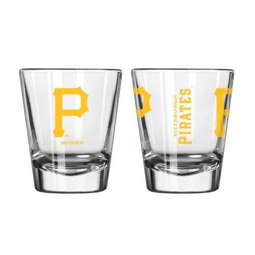 Pittsburgh Pirates Clear Shot Glass