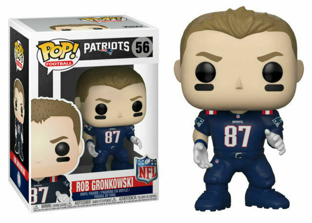 Funko POP! NFL: Patriots - Rob Gronkowski Color Burst Vinyl Figure